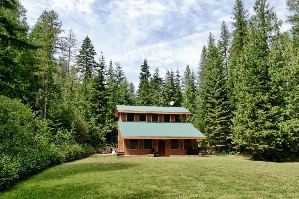 Cedar Cabin Near Silverwood Spirit Lake Buitenkant foto
